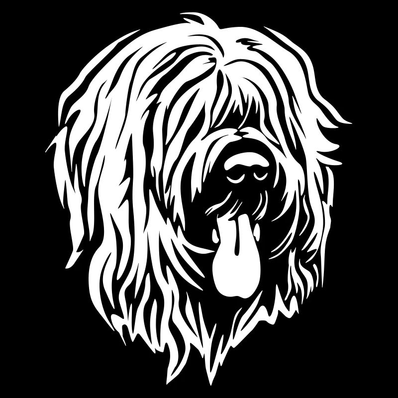 Tête Briard "Black Edition"