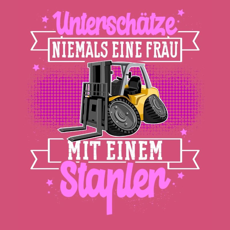 Staplerfahrerin