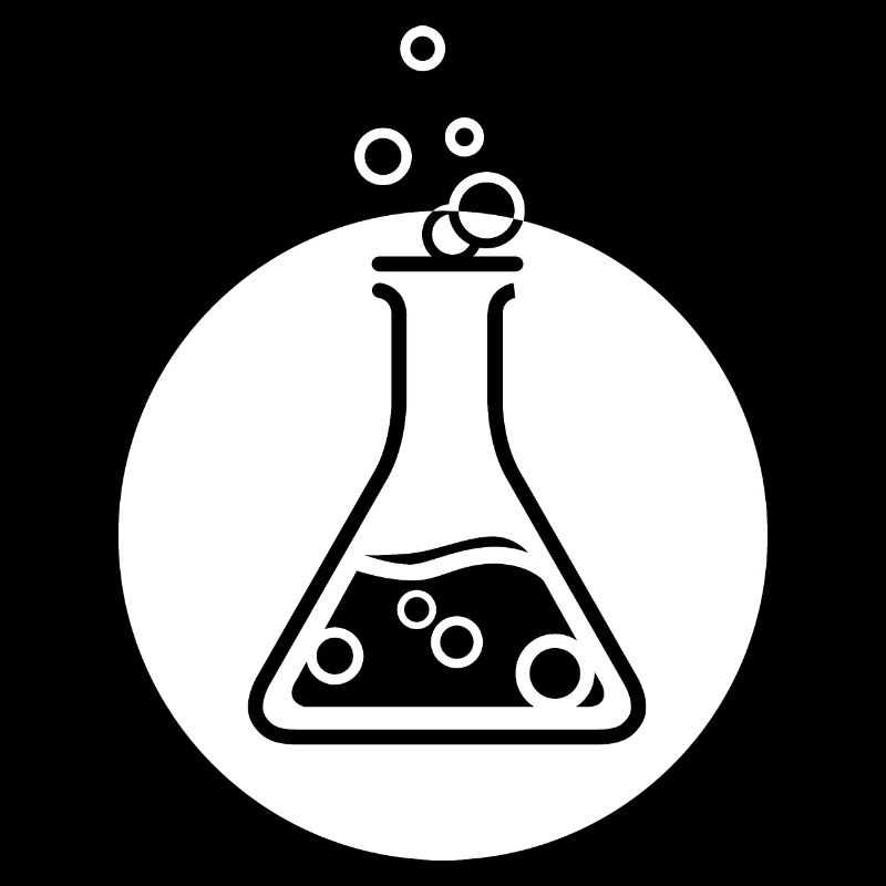 Fiole Scientifique Chimie Symbole Erlenmeyer