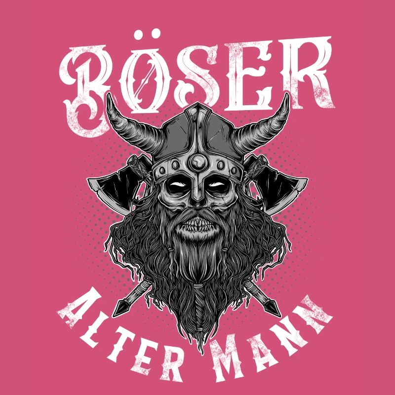 Böser Alter Mann Wikinger