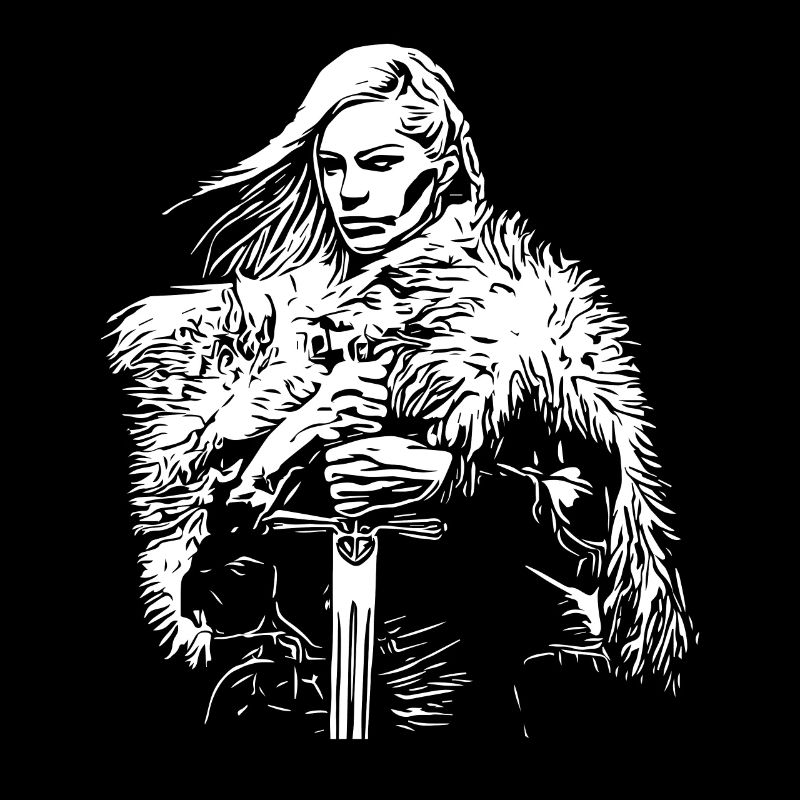 Femme guerrière viking