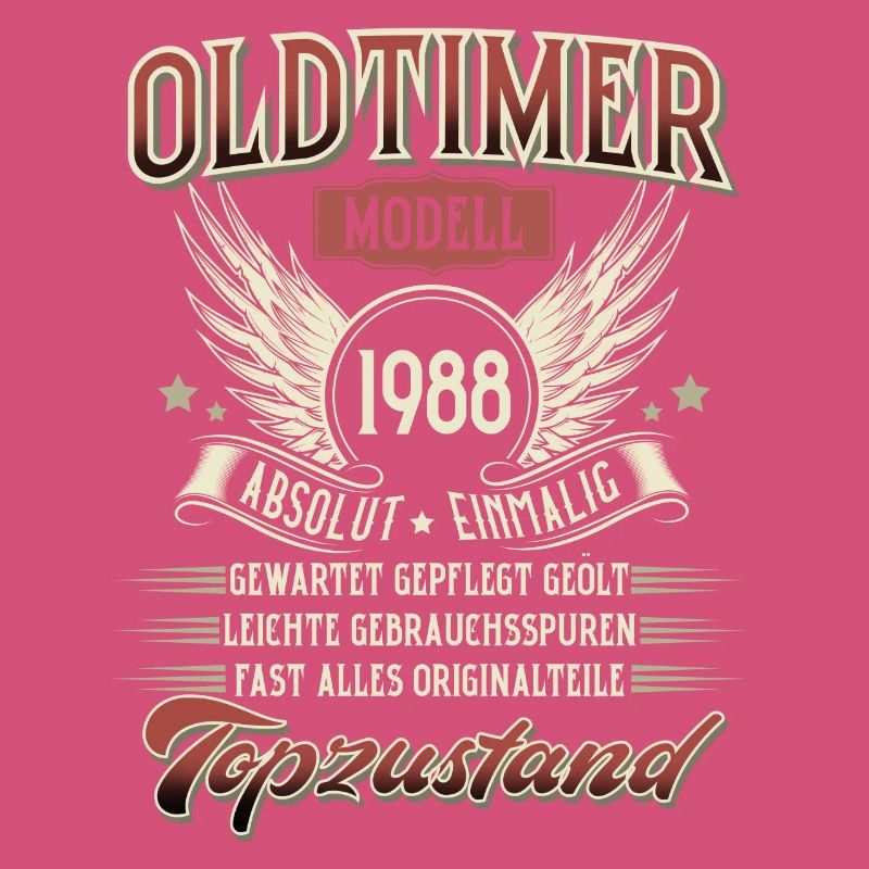 1988 Geboren Geburtstag Oldtimer