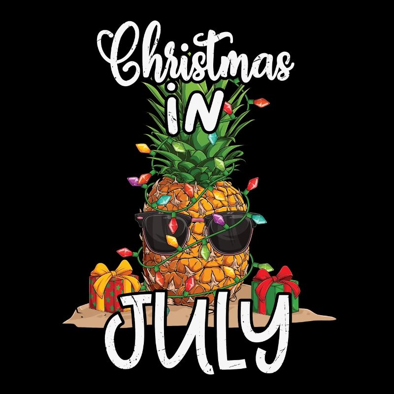 Ananas Weihnachten Im Juli Tropical