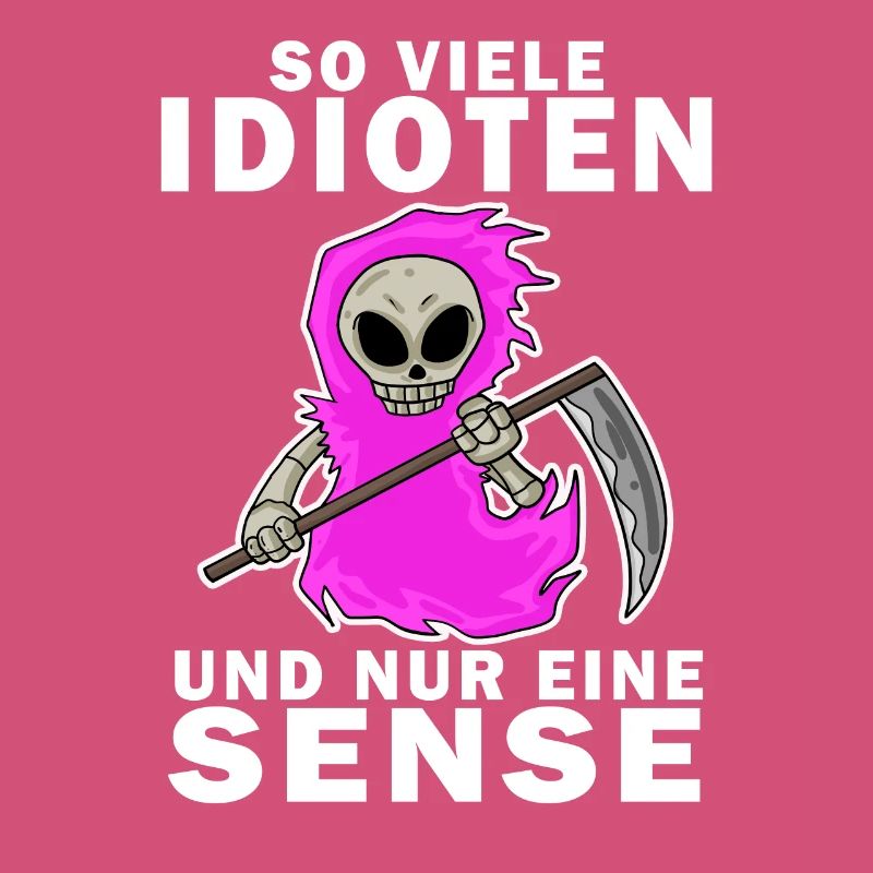 Sensenmann Damen Sarkastisch Provokation