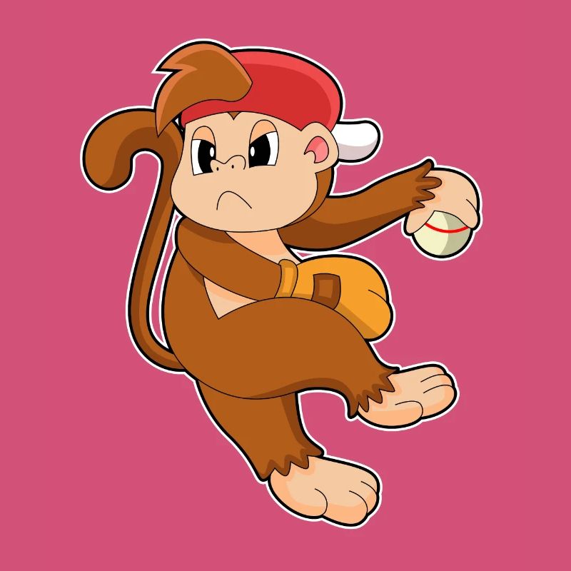Gant de baseball Monkey