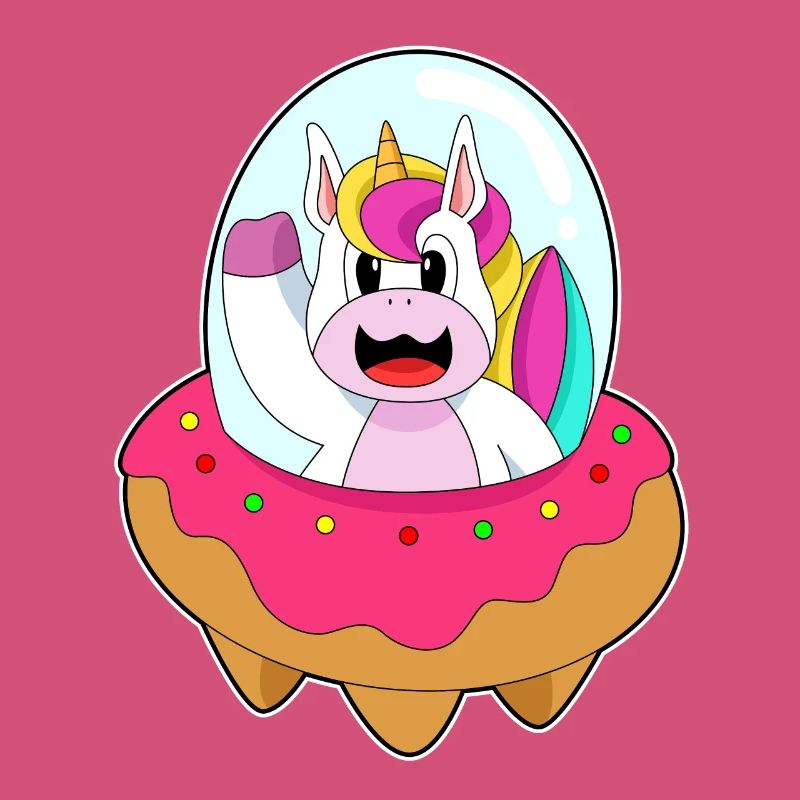 Vaisseau spatial licorne