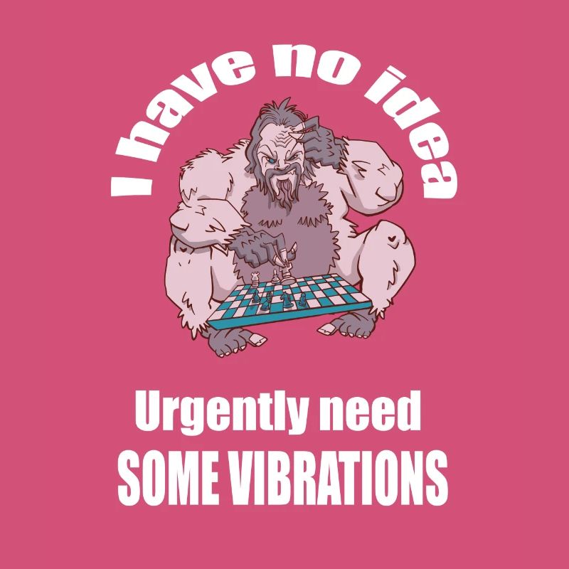 No idea chess vibrations from chess computer