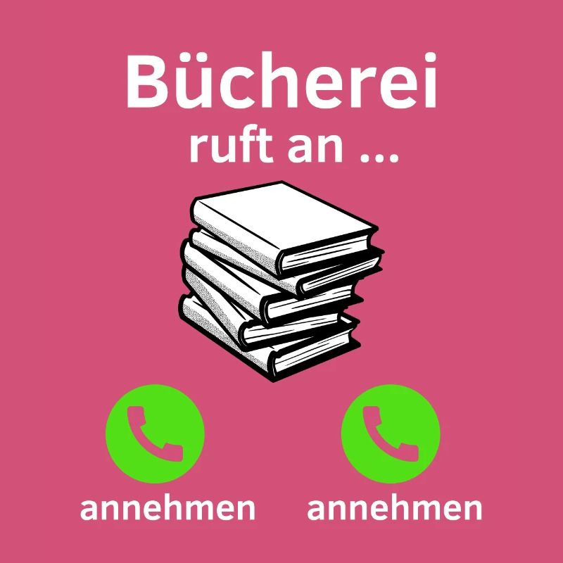 Bücherei ruft an - annehmen oder annehmen?