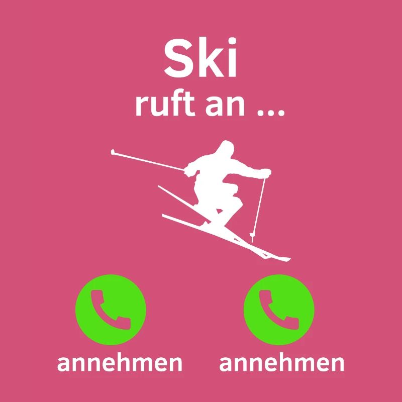 Ski ruft an - annehmen oder annehmen?