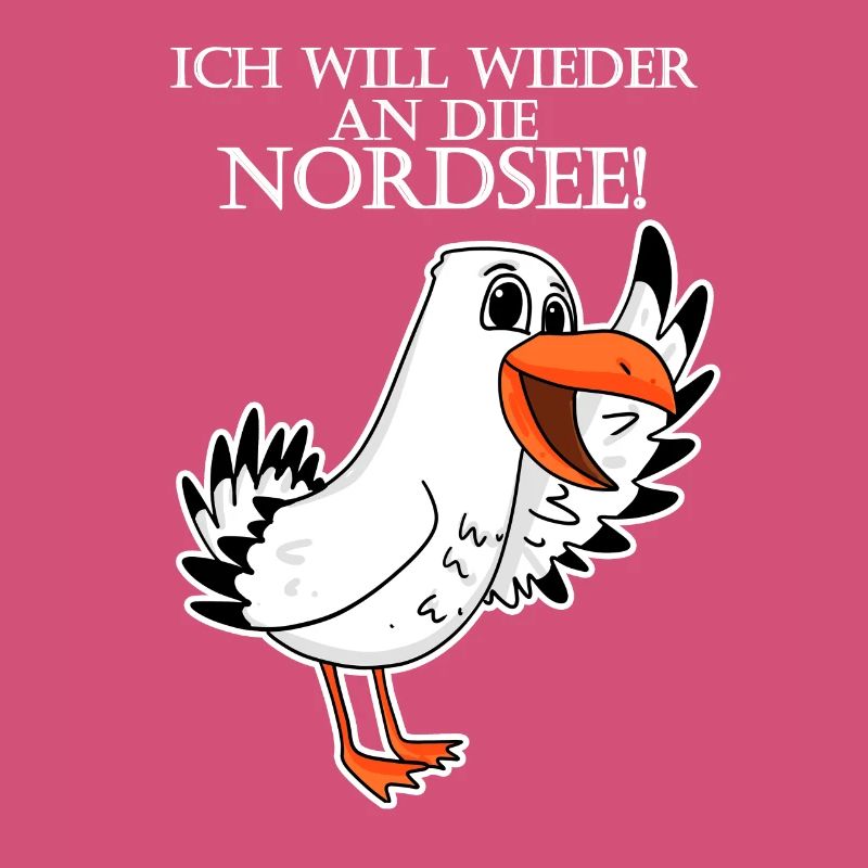 Nordsee Plattdeutsch Spruch Moin Möwe
