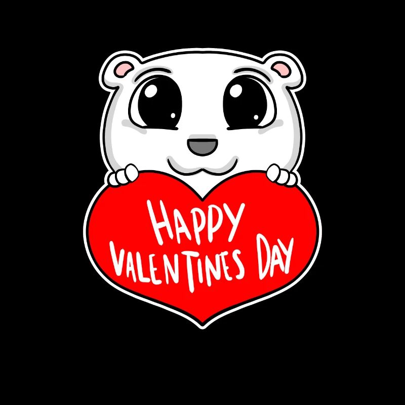 Ours de cœur de la Saint-Valentin