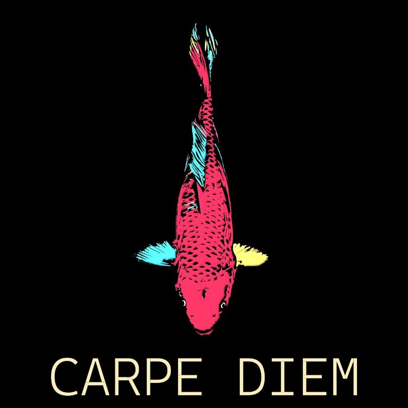 Neon Koi Carpe Diem