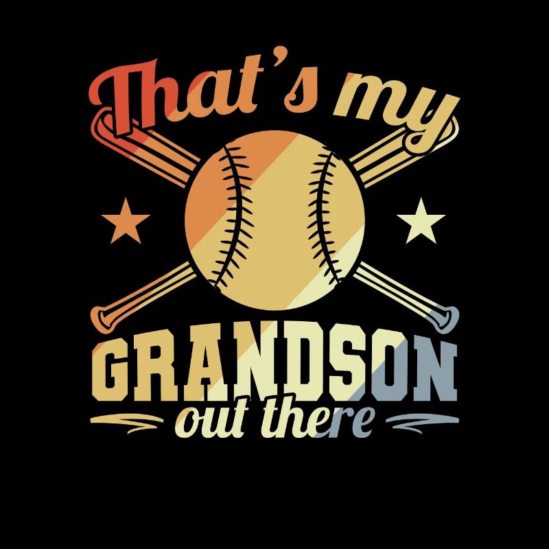 Großvater eines Baseballspielers