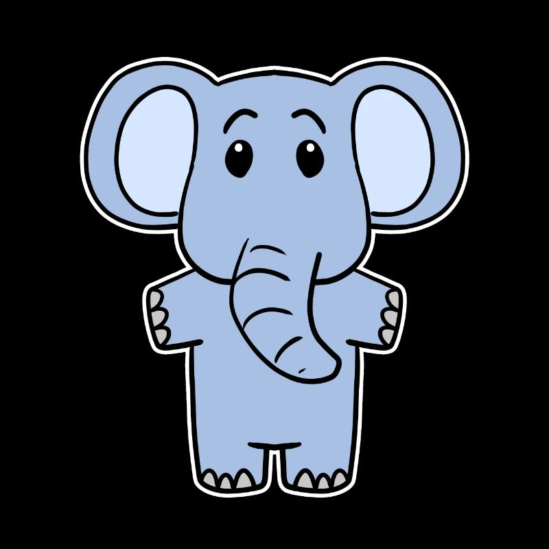 Mignon petit éléphant