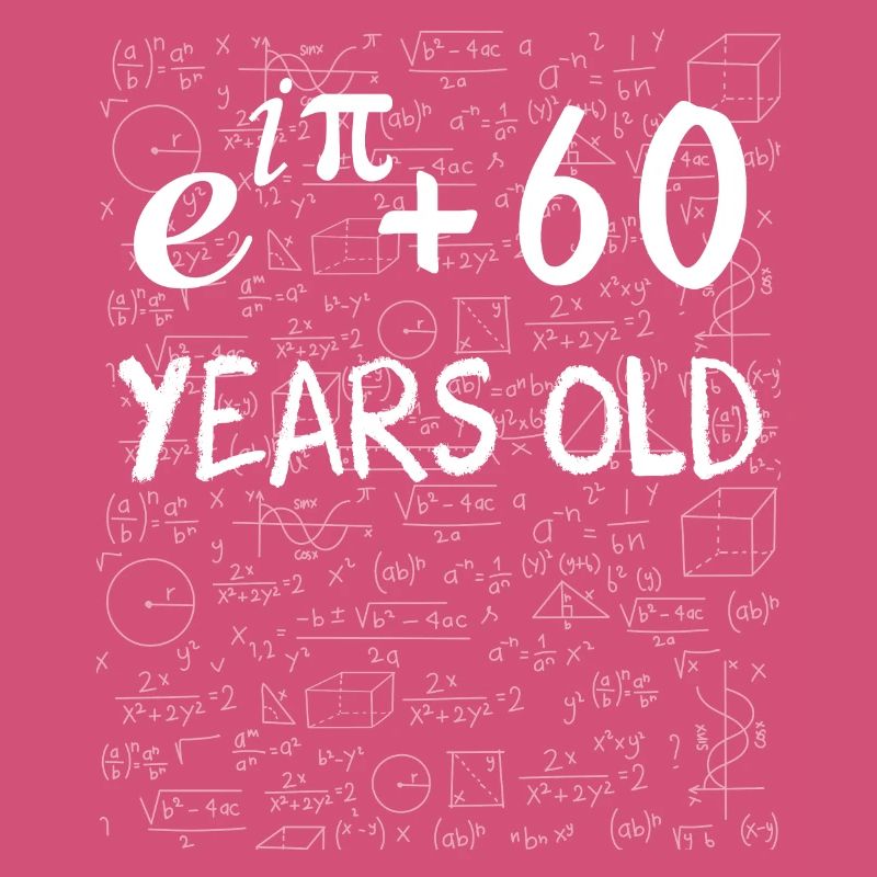 59th Birthday 59 Years Euler Identity Math Gift
