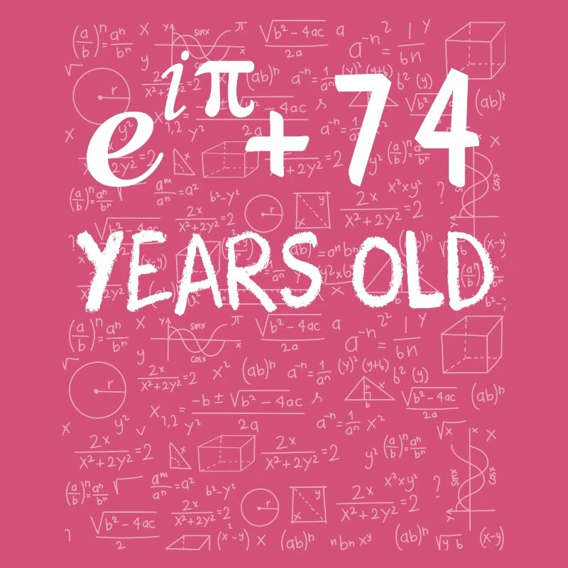 73rd Birthday 73 Years Euler Identity Math Gift