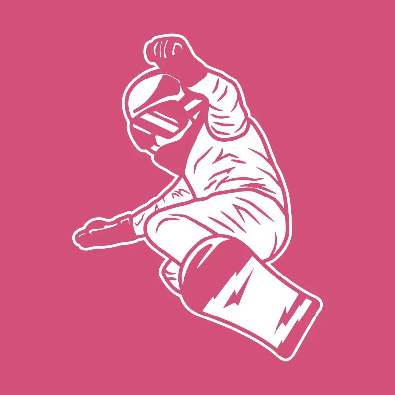 Garçon de snowboard