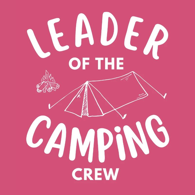 Chef der Camping Crew lustig