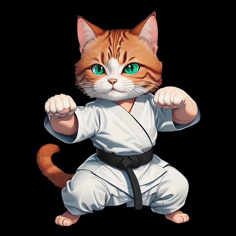 Karaté Chat - Kung-Fu Cat