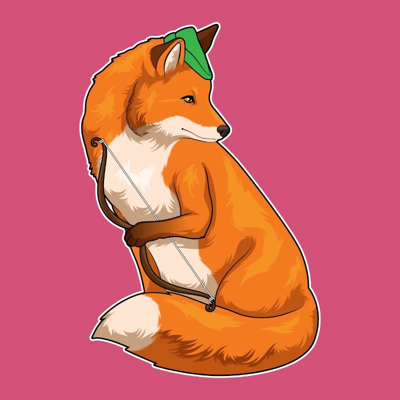Fuchs Bogenschütze Bogen