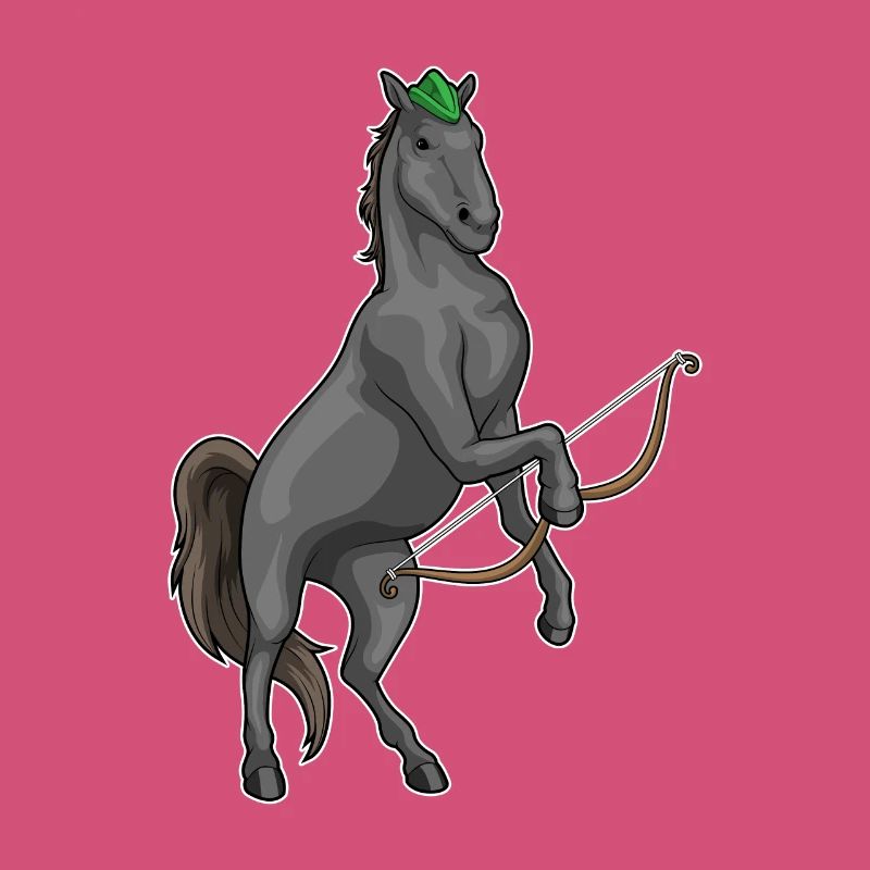 Pferd Bogenschütze Bogen