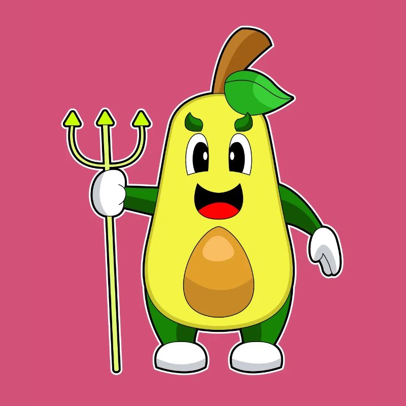 Avocat Halloween Devil