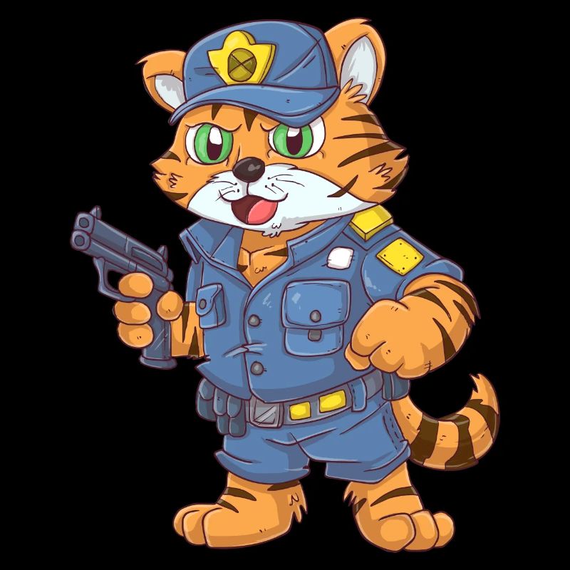 Policier tigre