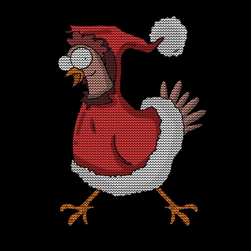 Poulet de Noël Joyeux Noël Poulet