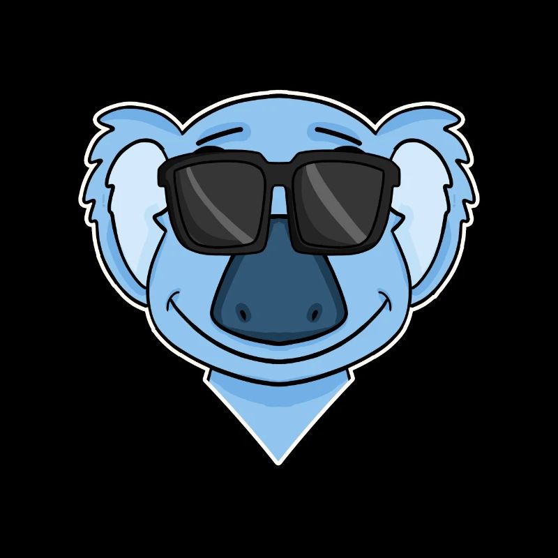 Koala avec des lunettes