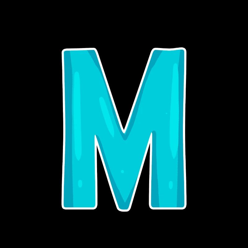 Lettre M Lettre initiale