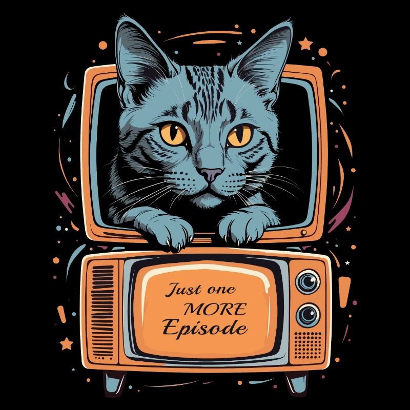 Chat à la télé