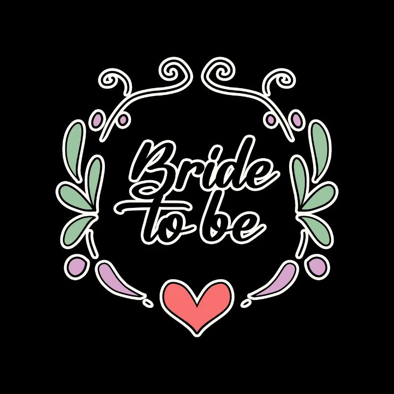 Motif de dicton de mariée