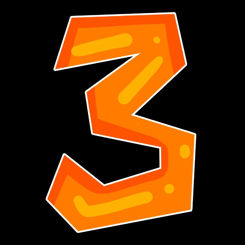 3 orange