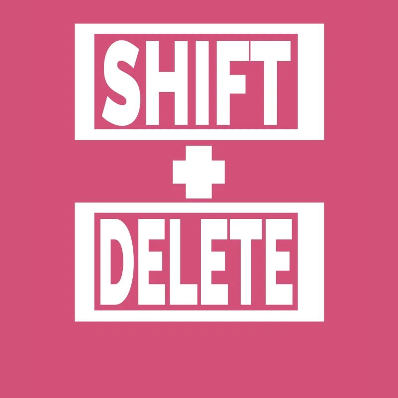 style de vie du clavier SHIFT+DELETE