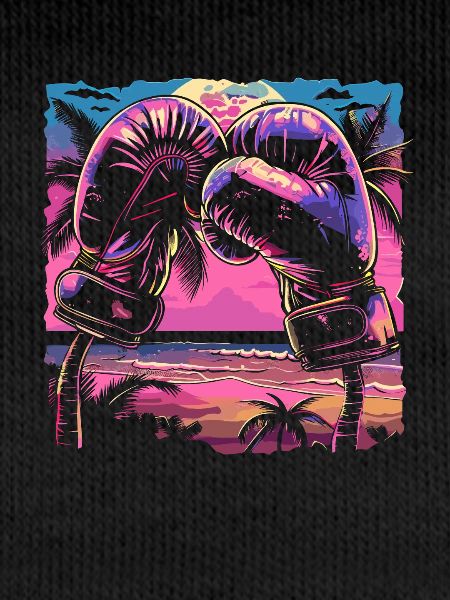 Gants de boxe Retrowave