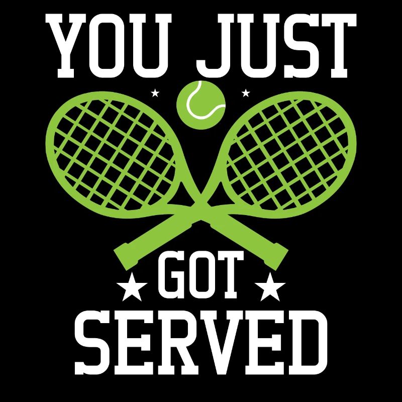 Le tennis dit que vous êtes servi