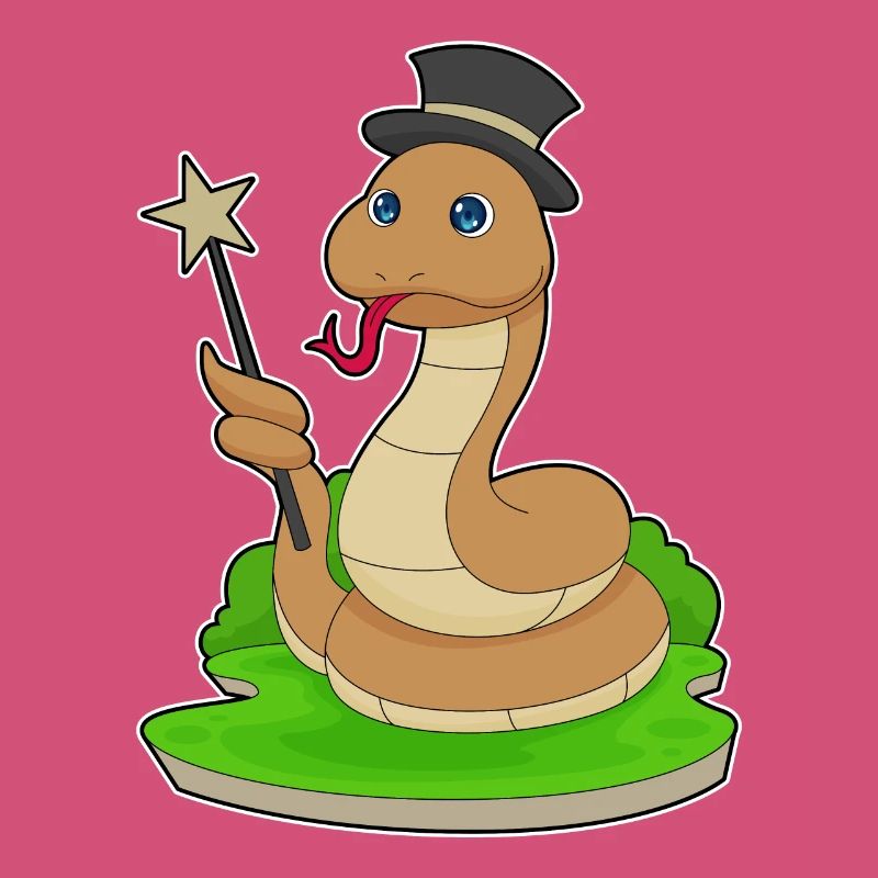Snake Wizard Wand