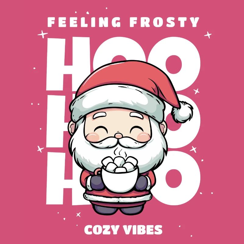 Weihnachten Pullover - Weihnachtsmann, Geschenk