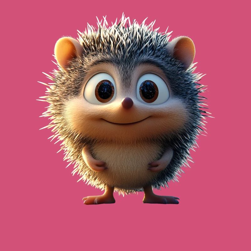 Hérisson Hérisson à ventre blanc Hérisson épineux Amour Hérisson mignon