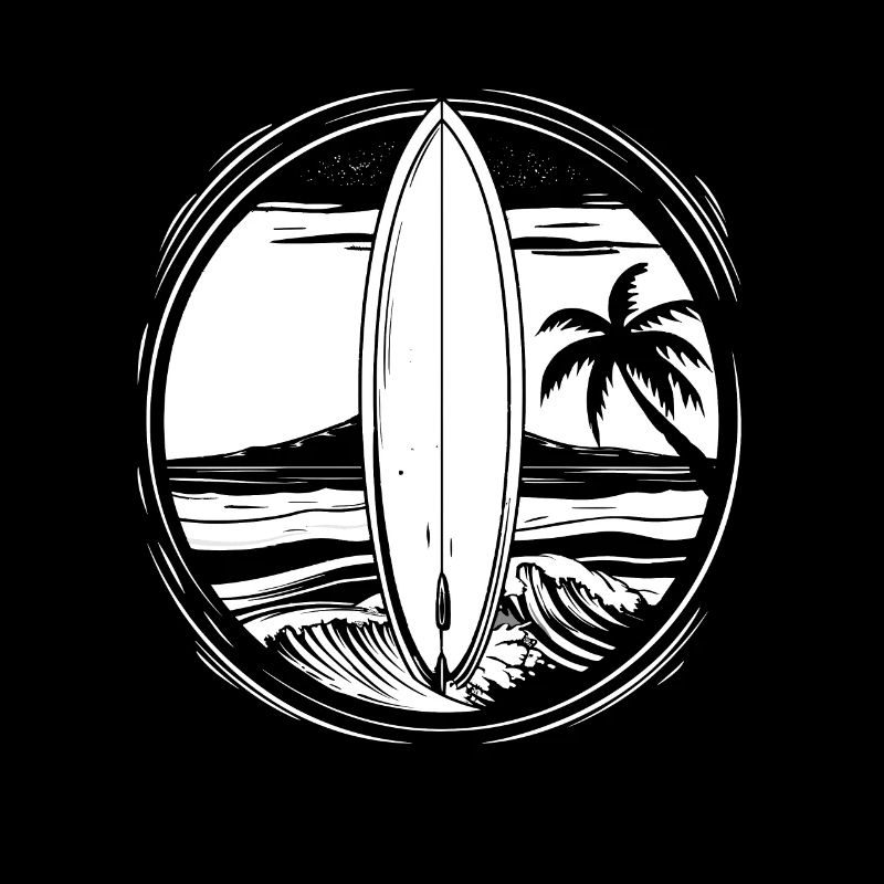 Croquis de surf