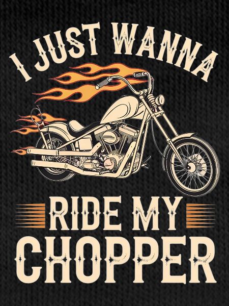 Moto Flaming Chopper