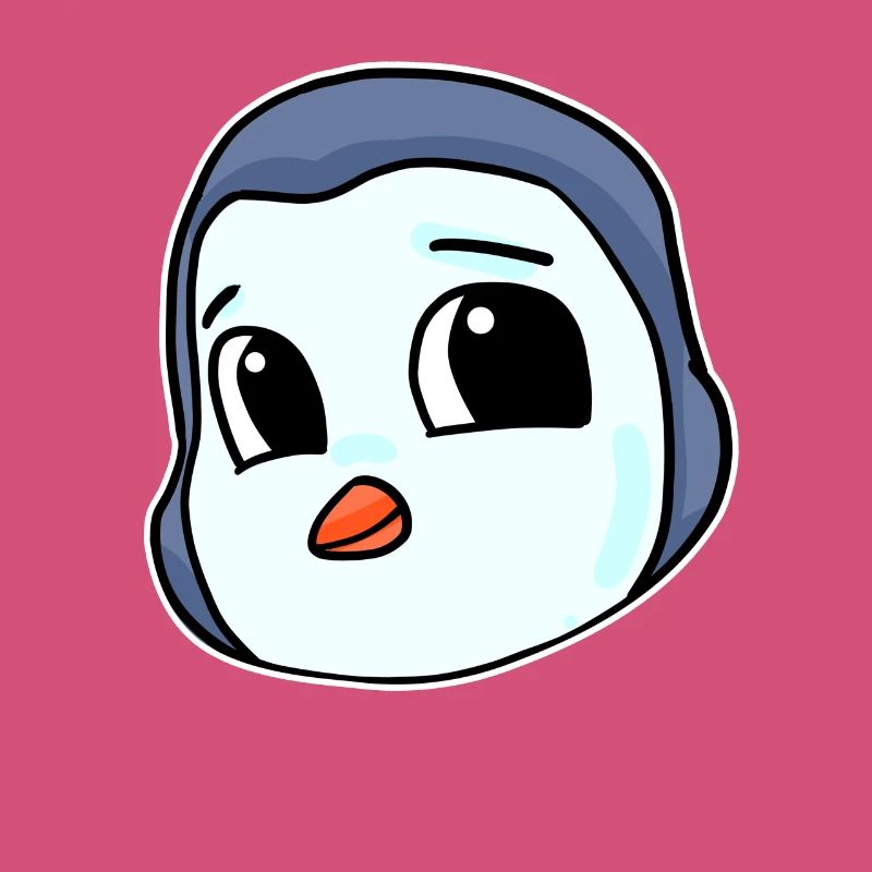 Pinguin Kopf Vogel Seevogel