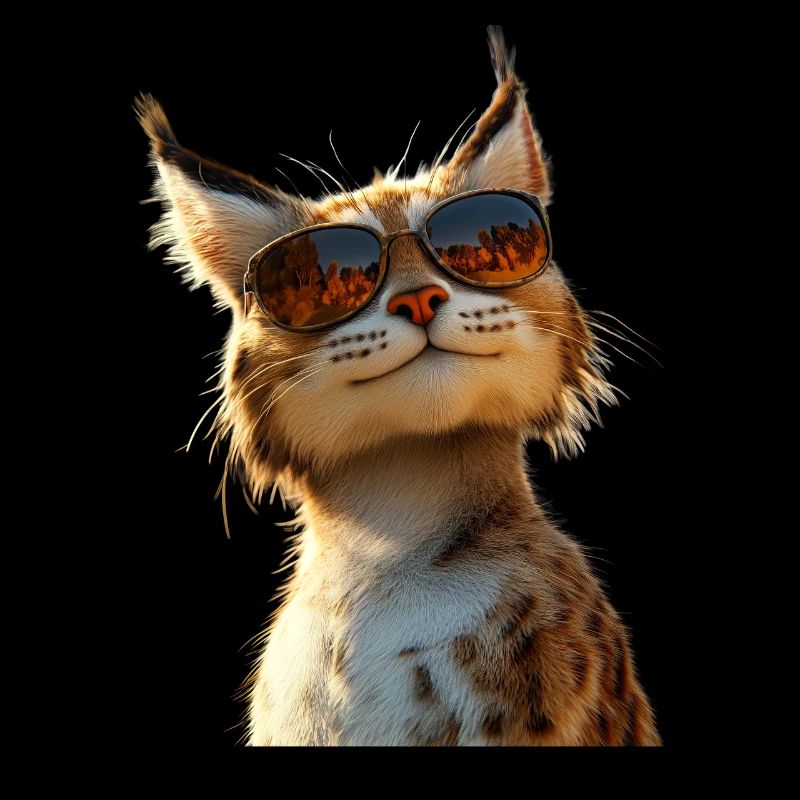 Lynx Chat sauvage Grands chats Chats Mignon Lynx