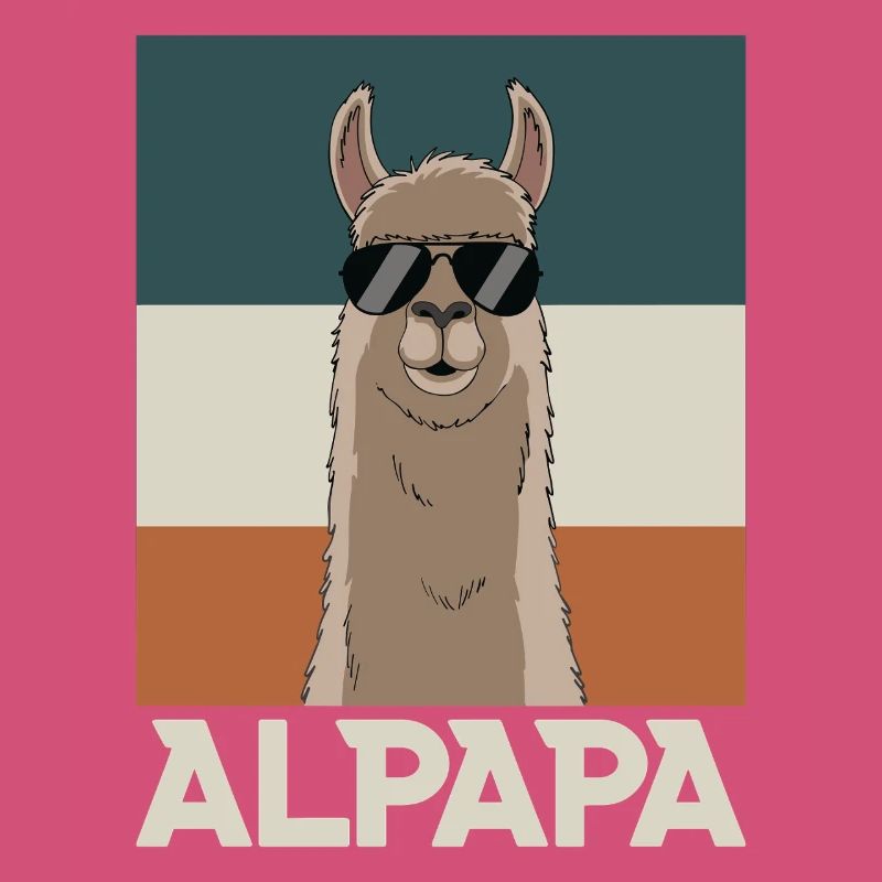Dad Alpaca Dad Funny Llama Father's Day Gift