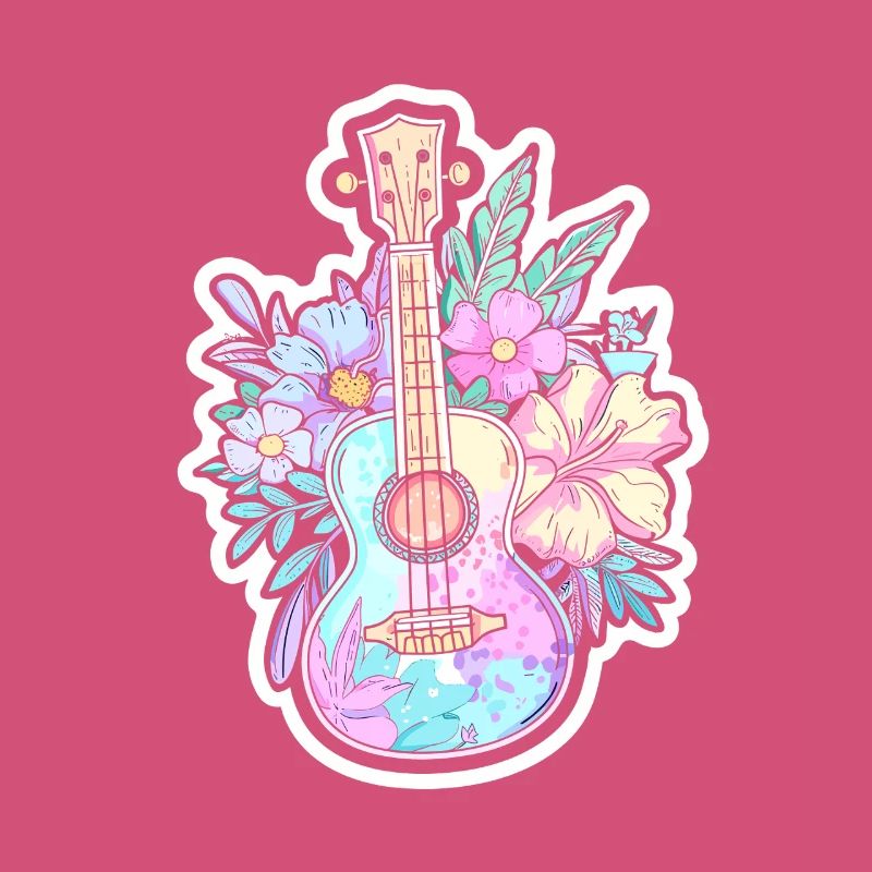 Ukulele Comic Style