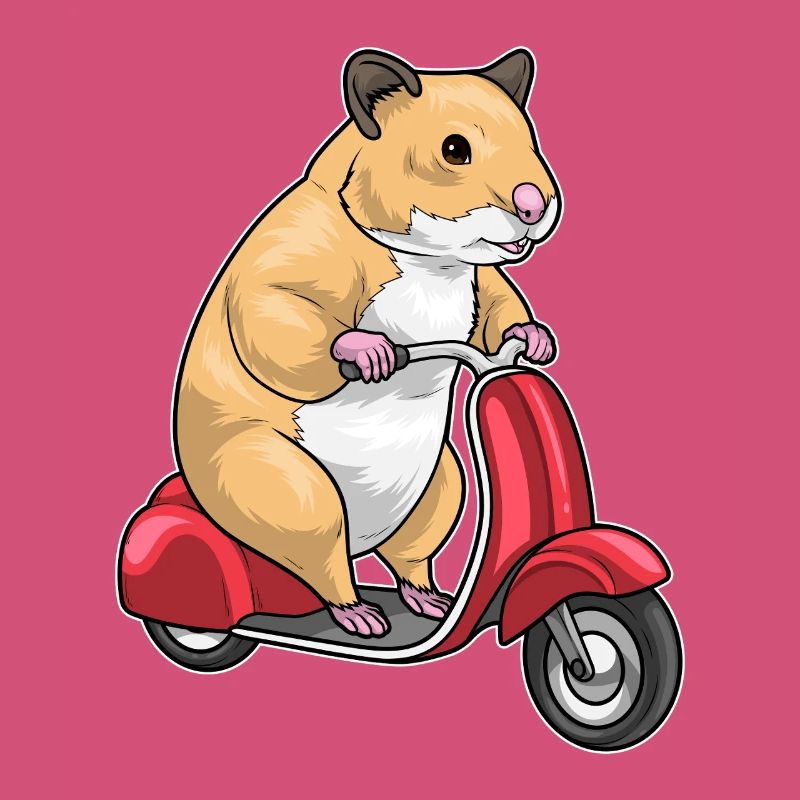 Hamster Motorroller