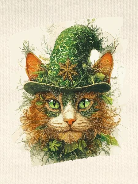 Chat de la Saint-Patrick