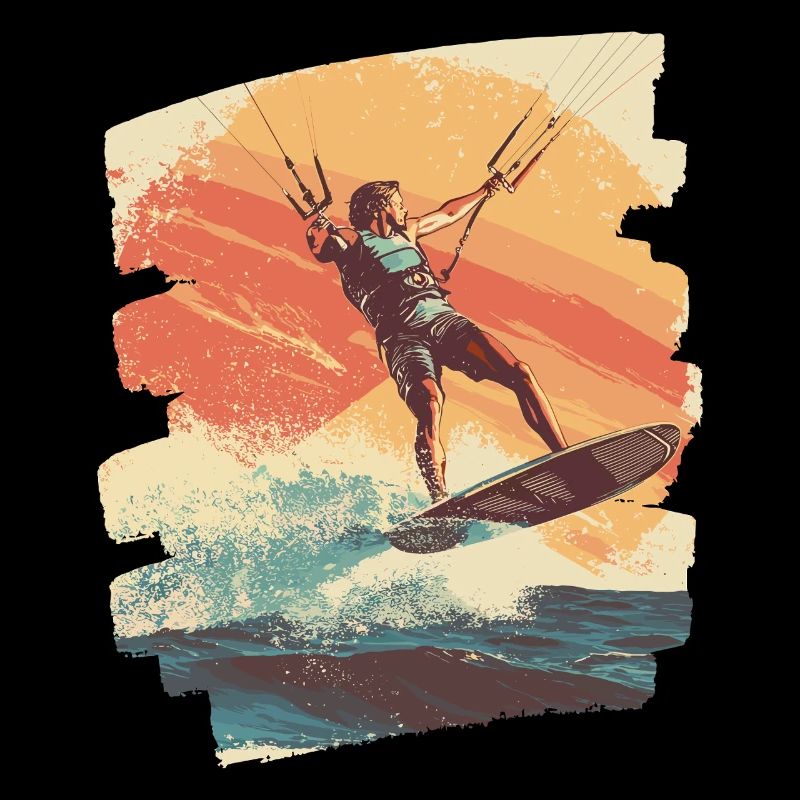 Kitesurfeurs