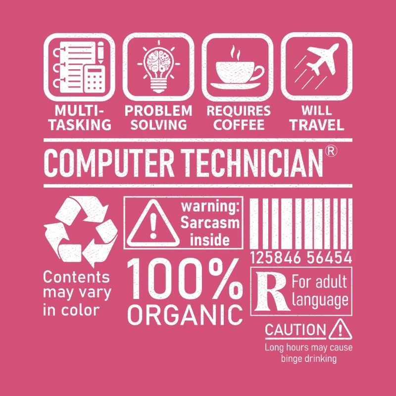 Technicien en informatique multitâche résolution de problèmes