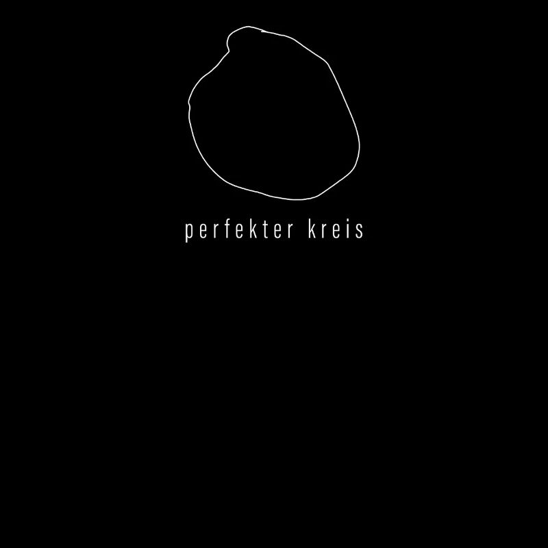 Perfekter Kreis Ironisches Minimal Absurder Humor